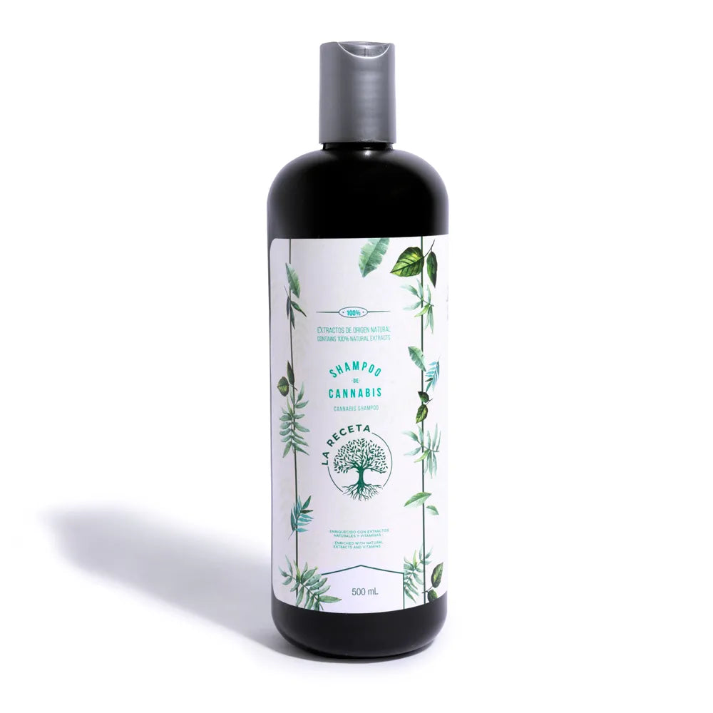 SHAMPOO DE ROMERO PARA CABELLO GRASO LA RECETA 450ML