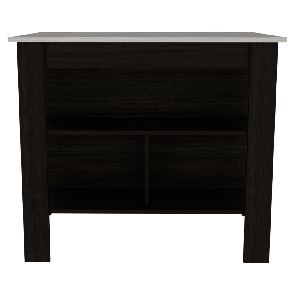 Mesa Auxiliar Cala color Wengue y Ibiza para Ambientes.