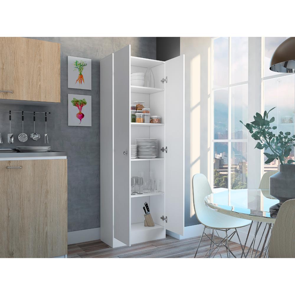 Alacena Multiusos Cerín, Blanco, con Variedad de Entrepaños ZF