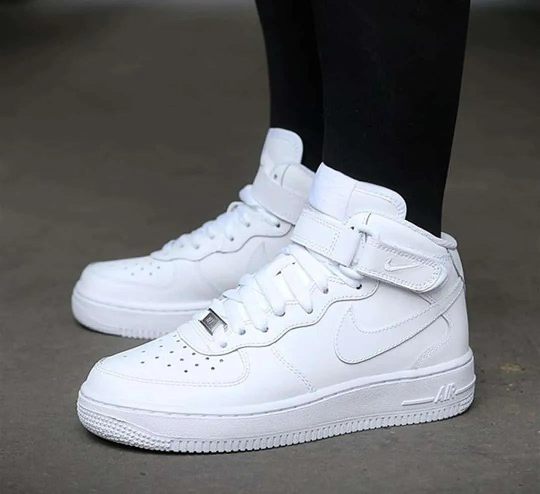 Nike force one blancas sales
