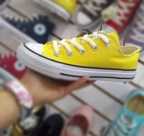 Converse clasicos amarillo on sale