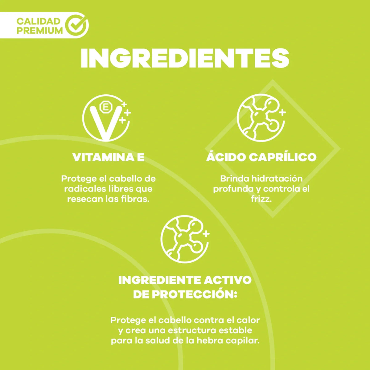 Termoprotector ingredientes