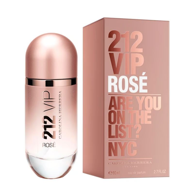 Perfume Carolina Herrera 212 VIP Rosé Mujer 80 ml EDP