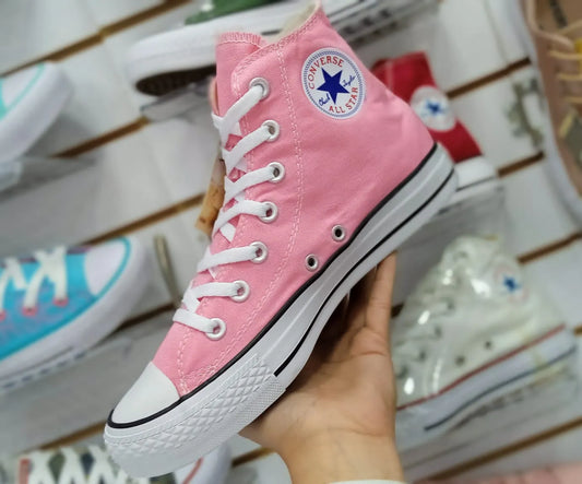 CONVERSE BOTA CLASICAS ROSADAS