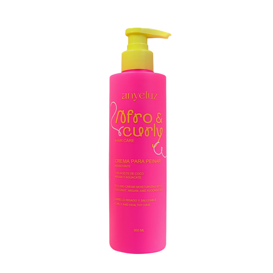 CREMA PARA PEINAR HIDRATANTE AFRO & CURLY