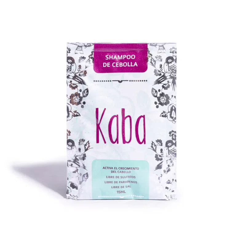 SACHET DE SHAMPOO DE CEBOLLA KABA 15 ML