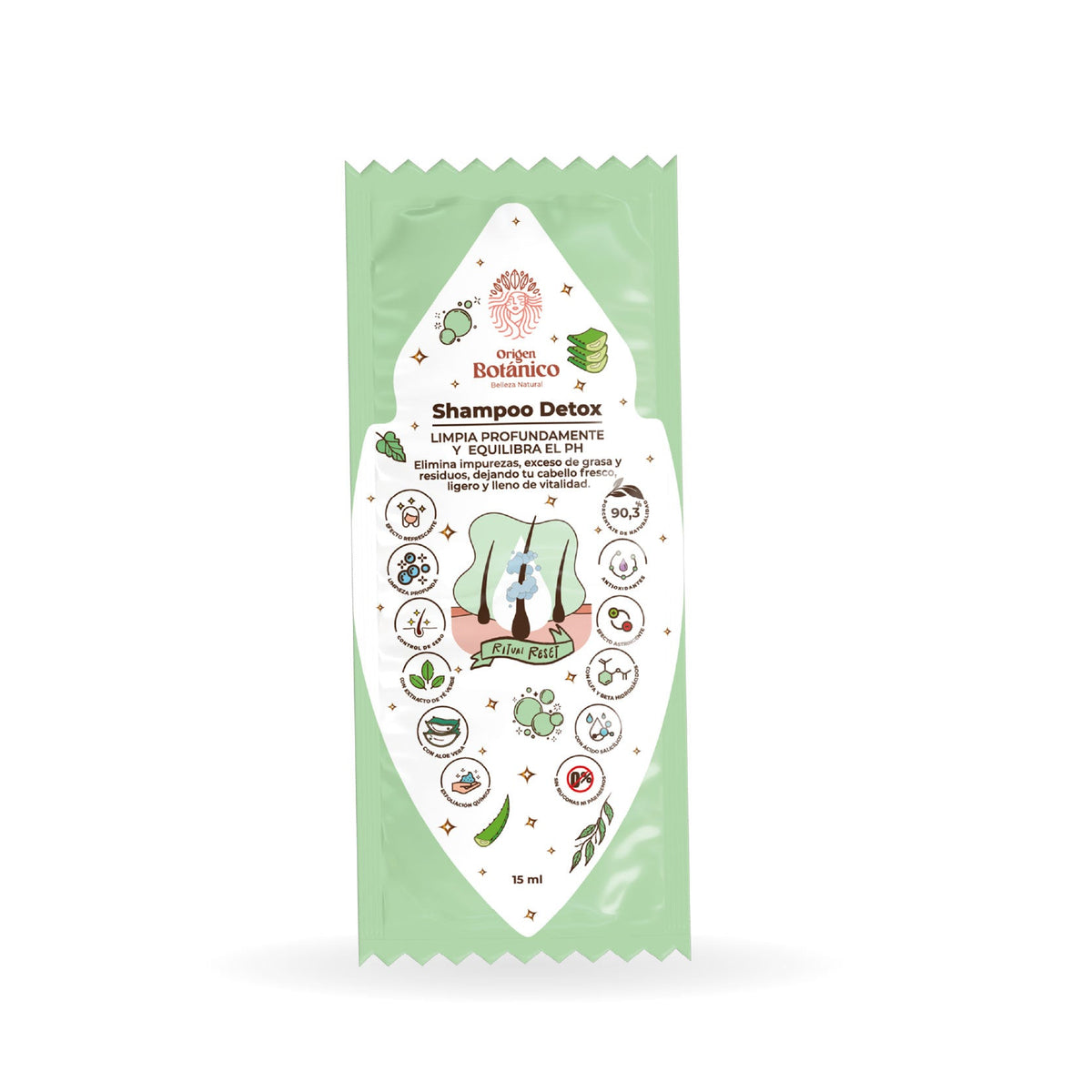 Shampoo Detox Origen Botánico