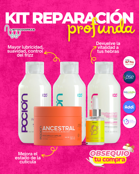 KIT POCION REPARACION PROFUNDA OFERTA 190.000