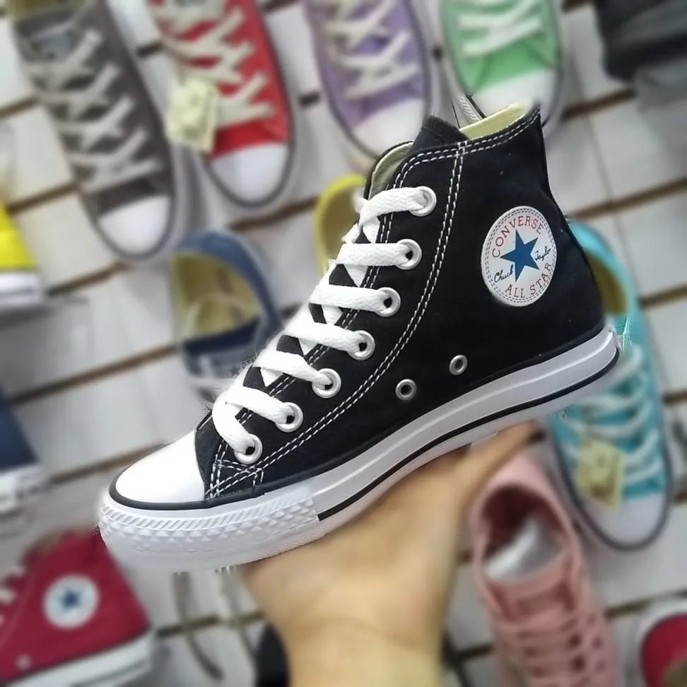 CONVERSE BOTA NEGRAS CLASICAS