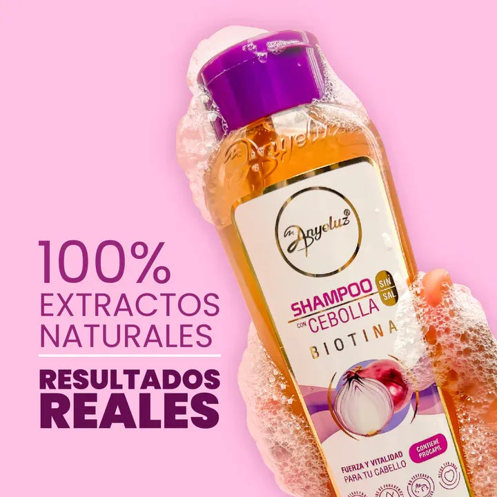 SHAMPOO CON CEBOLLA ANYELUZ X 500ML