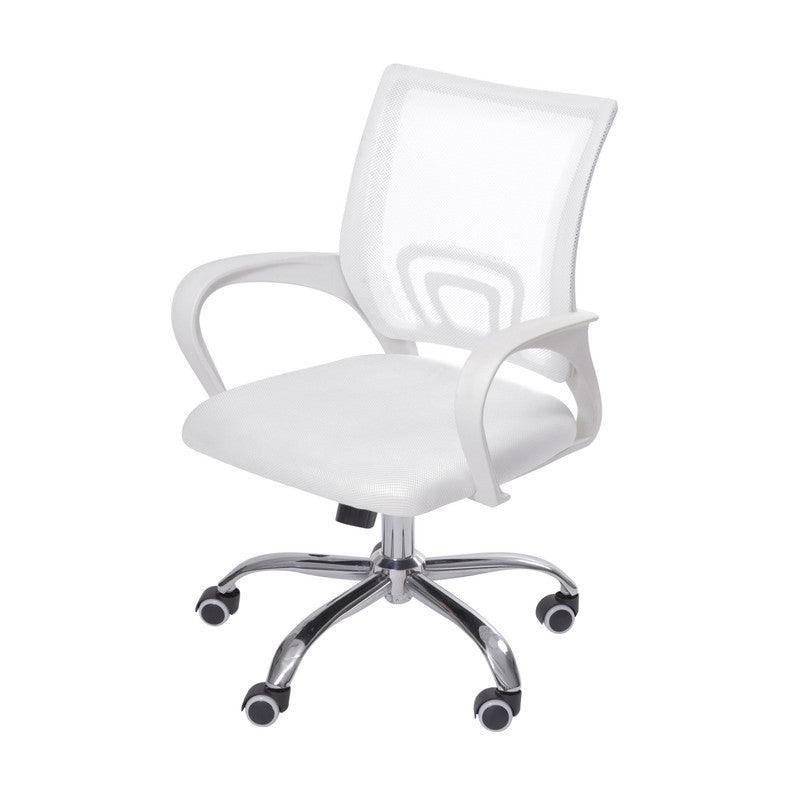 Silla Para Oficina Escritorio - OR-3310 Blanca - VIRTUAL MUEBLES