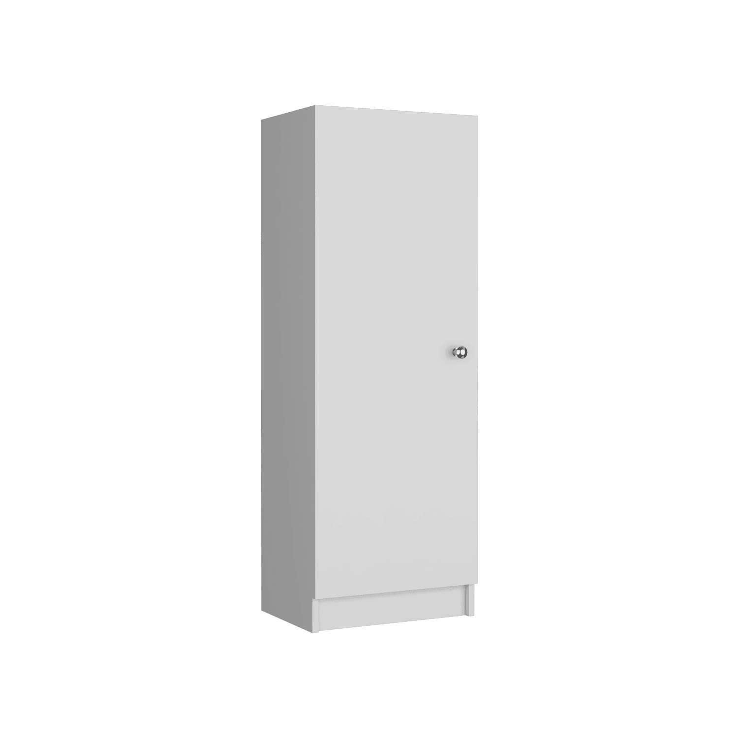 Alacena Nadir, Blanco, con Una Puerta y Amplio Espacio de Almacenamiento ZF - VIRTUAL MUEBLES