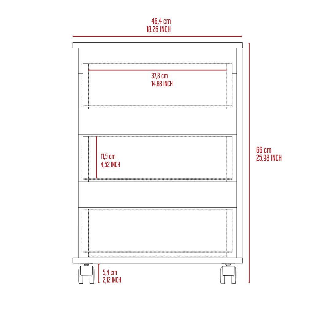 Organizador Kova color Wengue para Habitación.