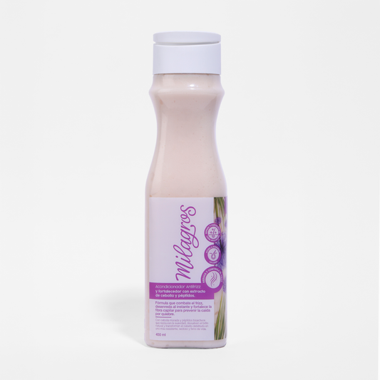 Acondicionador Antifrizz y Fortalecedor Con Extracto de Cebolla y Péptidos