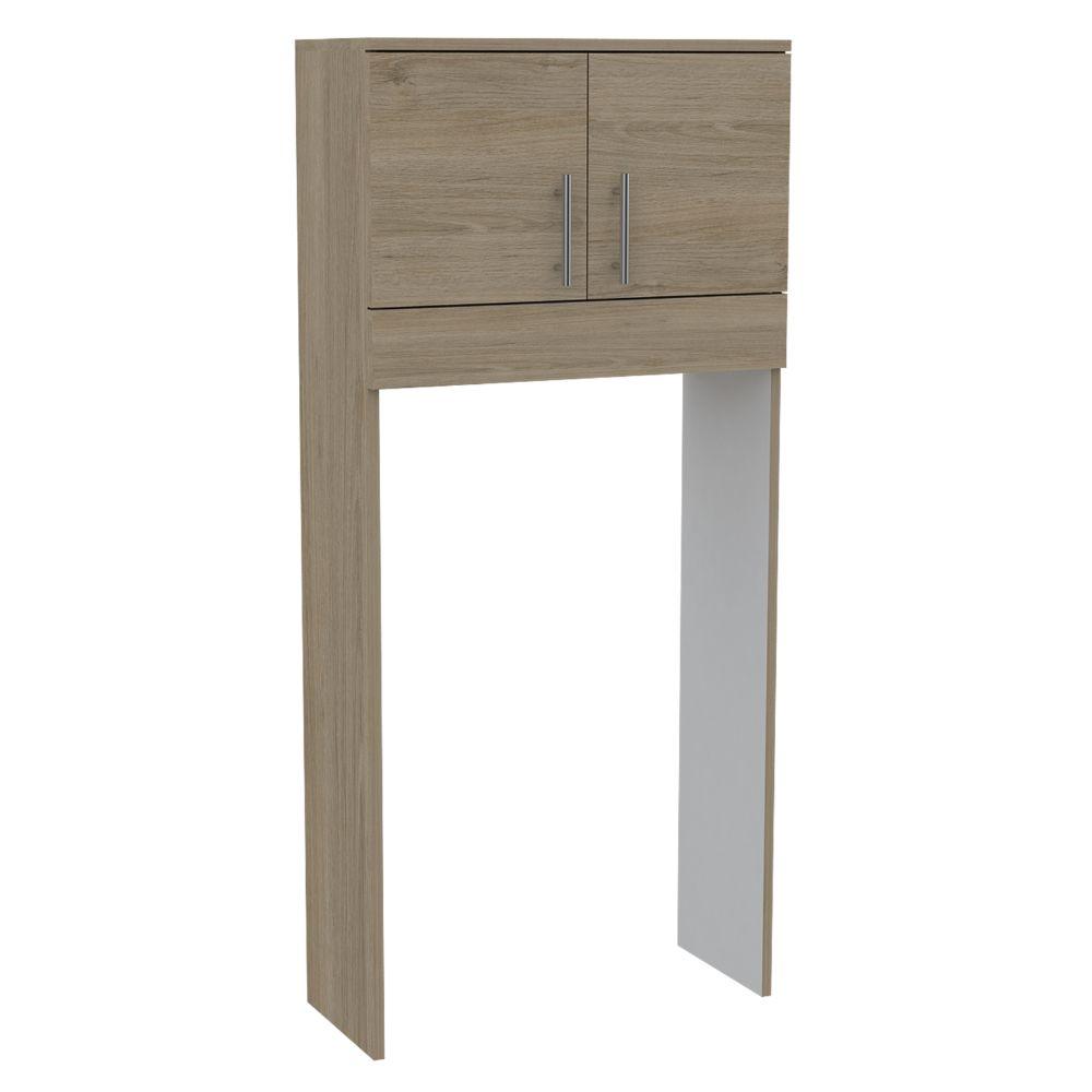 Gabinete de Baño Aqua color Beige y Blanco.