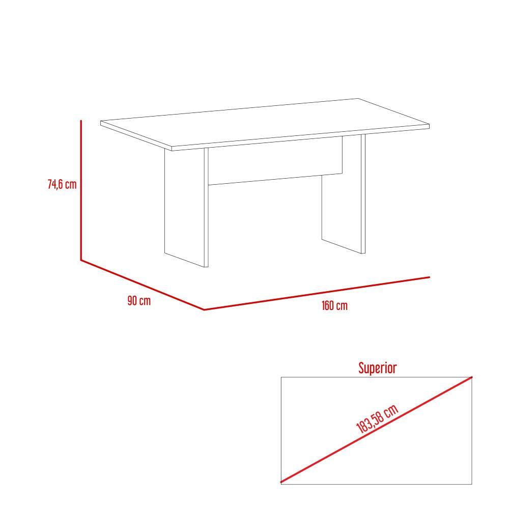 Comedor Ascher Color Beige Para Sala.