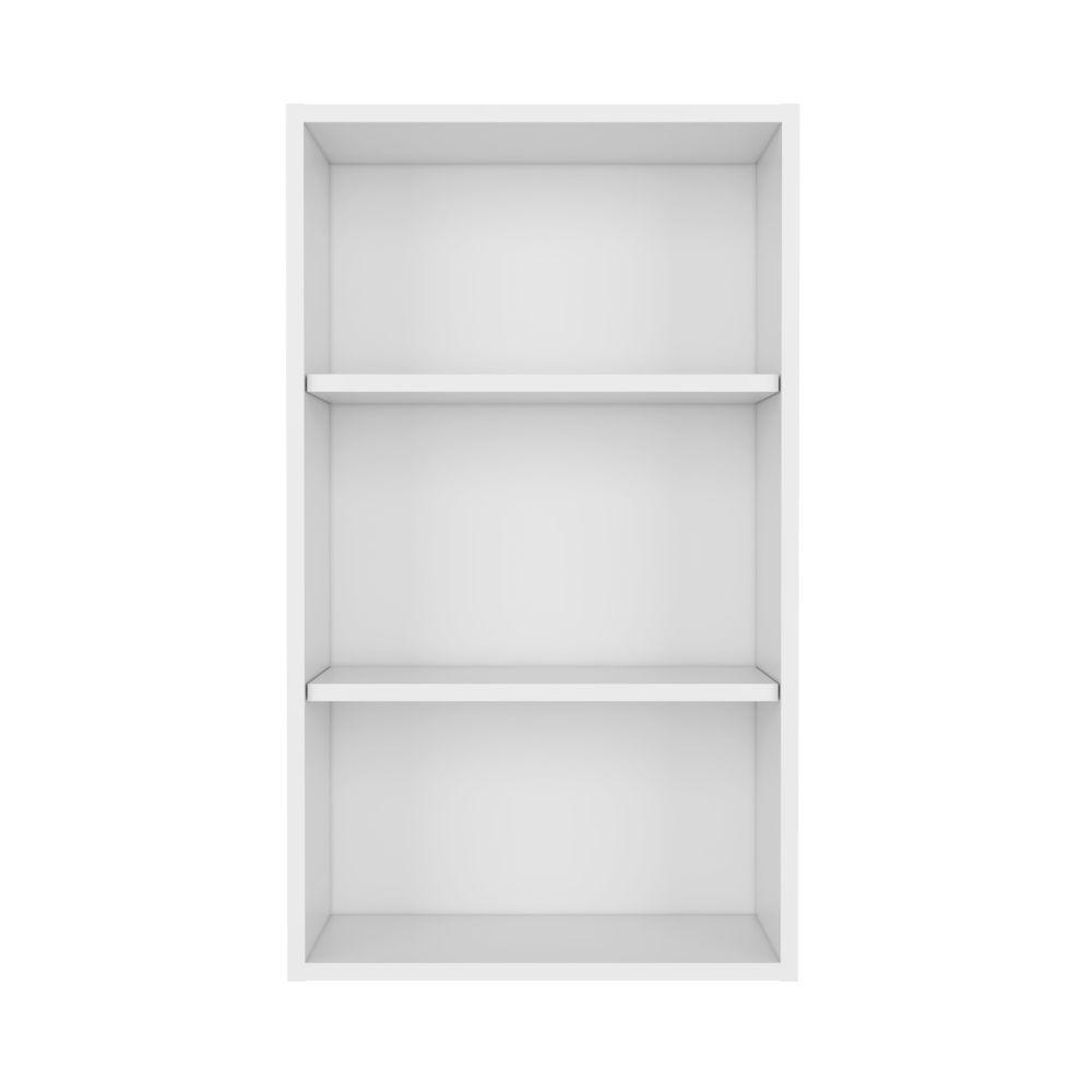 Complemento Gabinete Superior Dibala, Blanco Perla, cuenta con 3 entrepaños - VIRTUAL MUEBLES