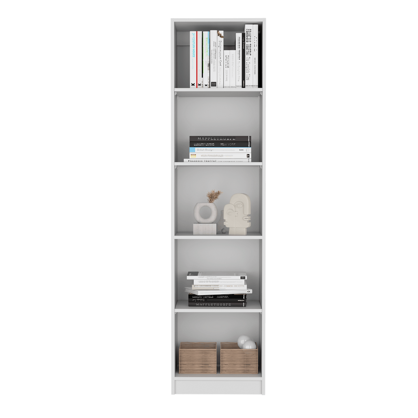 Combo de Bibliotecas Home Eco, Blanco, Incluye Tres Bibliotecas. - VIRTUAL MUEBLES