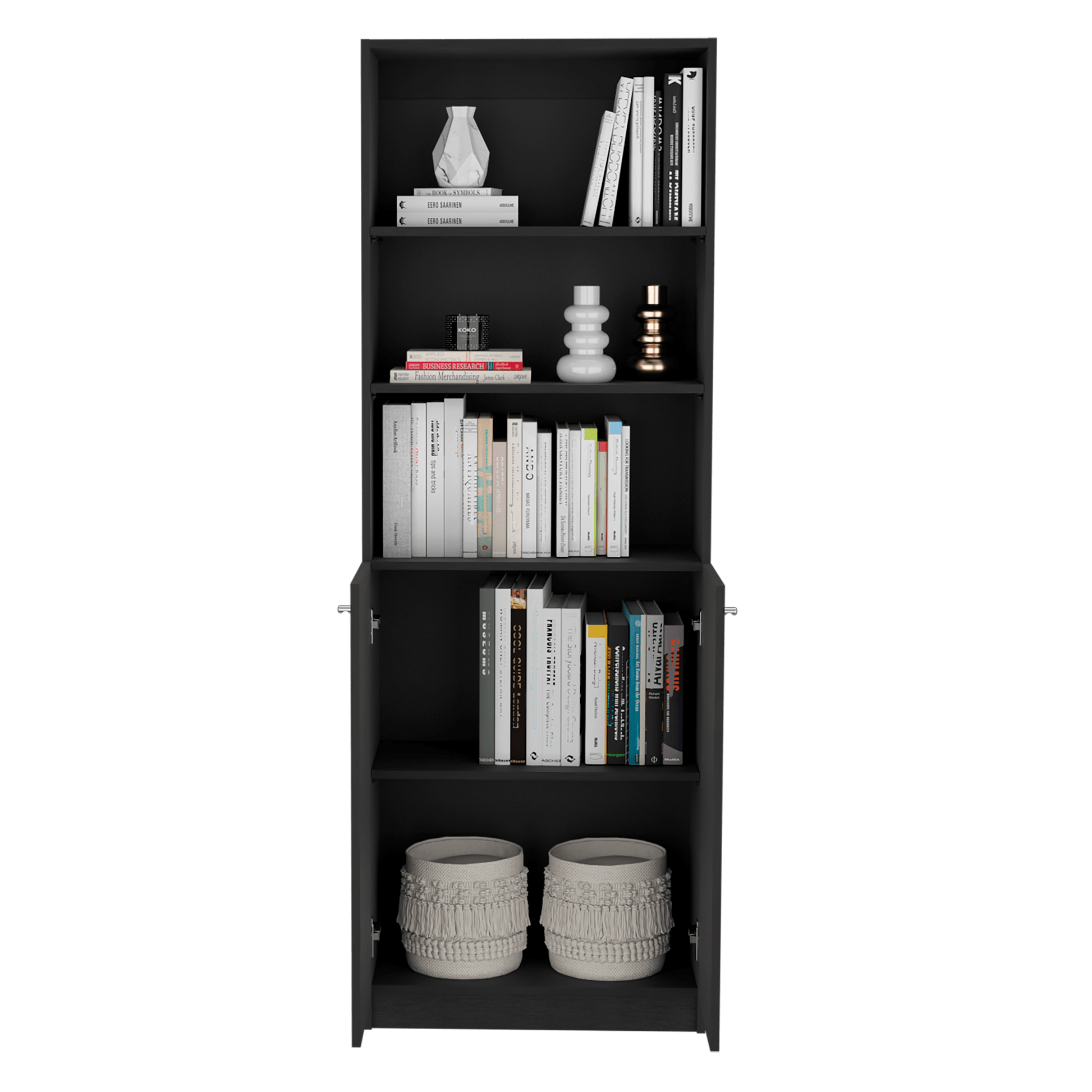 Combo de Bibliotecas Home, Wengue, Incluye Cuatro Bibliotecas. - VIRTUAL MUEBLES