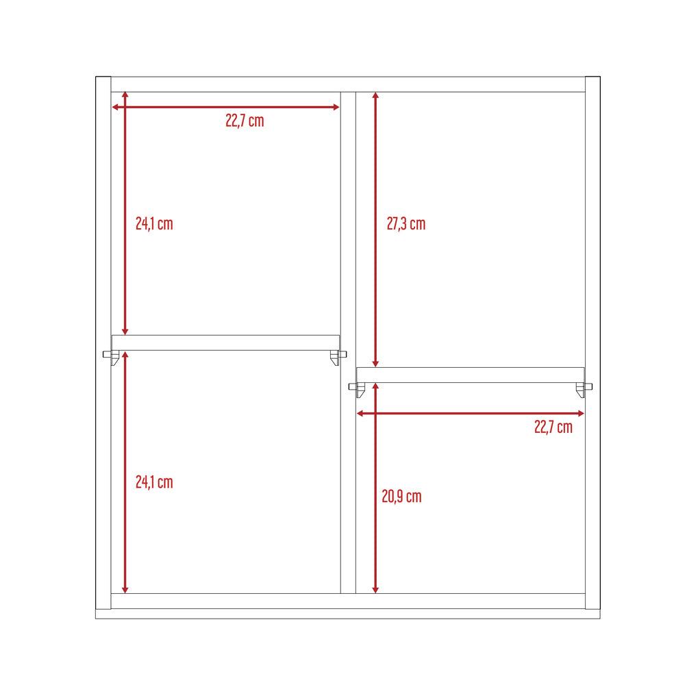 Gabinete de Baño Luma, Café Claro, con Puerta Espejo y Dos Entrepaños Para Ubicar Múltiples Objetos ZF - VIRTUAL MUEBLES