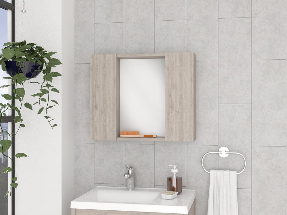 Estantería de Baño Kova, Humo, con Cuatro Entrepaños - VIRTUAL MUEBLES