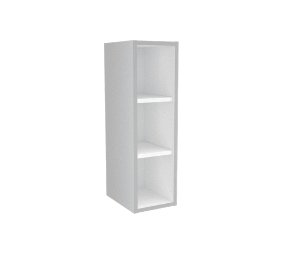 Gabinete Superior Crocker color Blanco Perla Y Grafito Para Cocina.