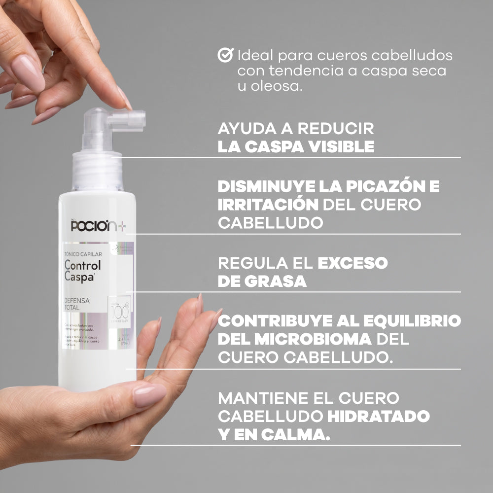 Tónico Control Caspa beneficios