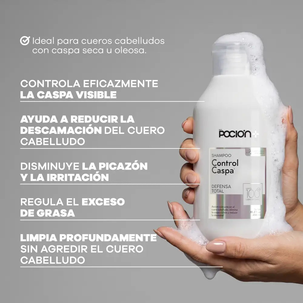 Shampoo Control Caspa beneficios
