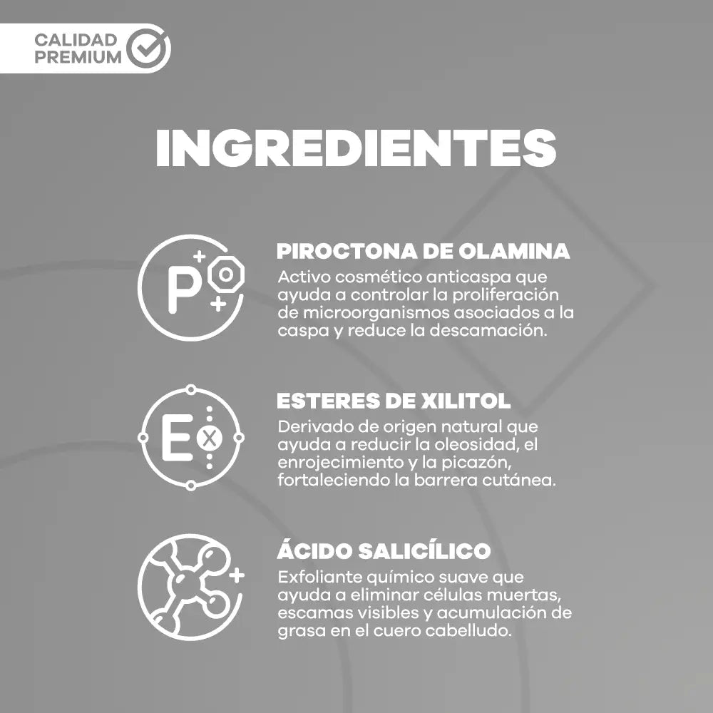Shampoo Control Caspa ingredientes