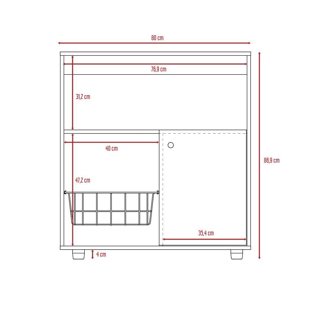 Modulo Microondas Legard color Blanco para Cocina.