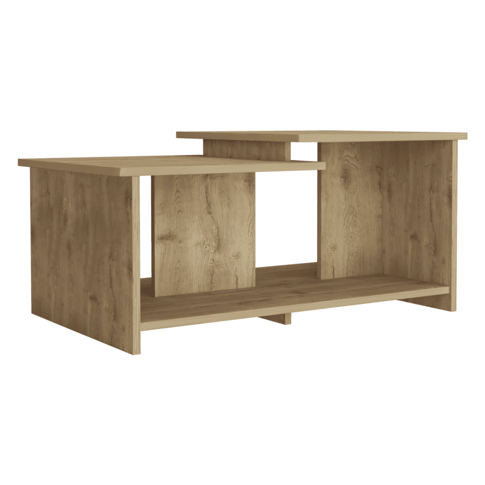 Mesa de Centro Trueno, Macadamia, con Amplio Espacio Ideal Para Ubicar Decoraciones - VIRTUAL MUEBLES