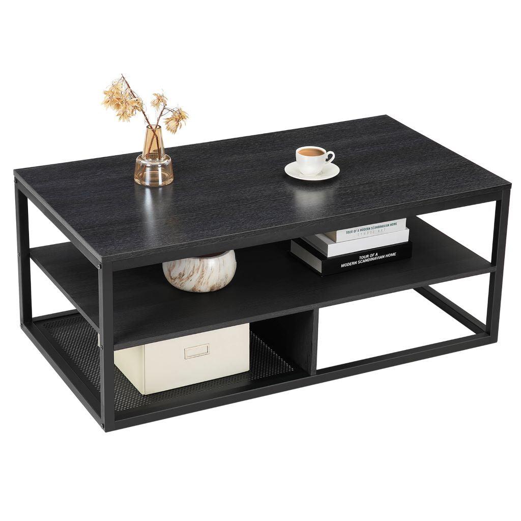 Mesa de Centro Desty color Negro para Sala.