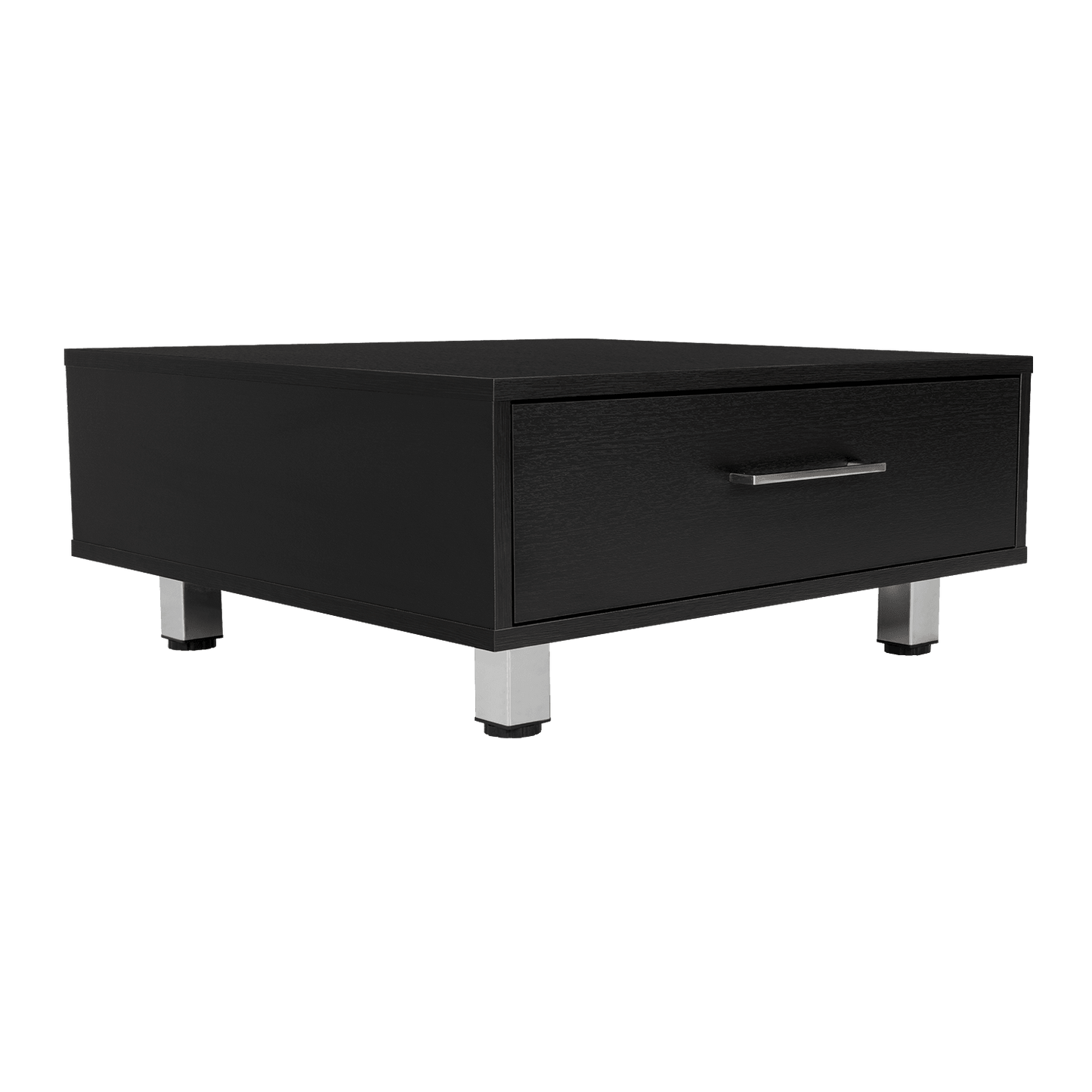 Mesa de Centro Ascher, Wengue, con Un Cajón - VIRTUAL MUEBLES