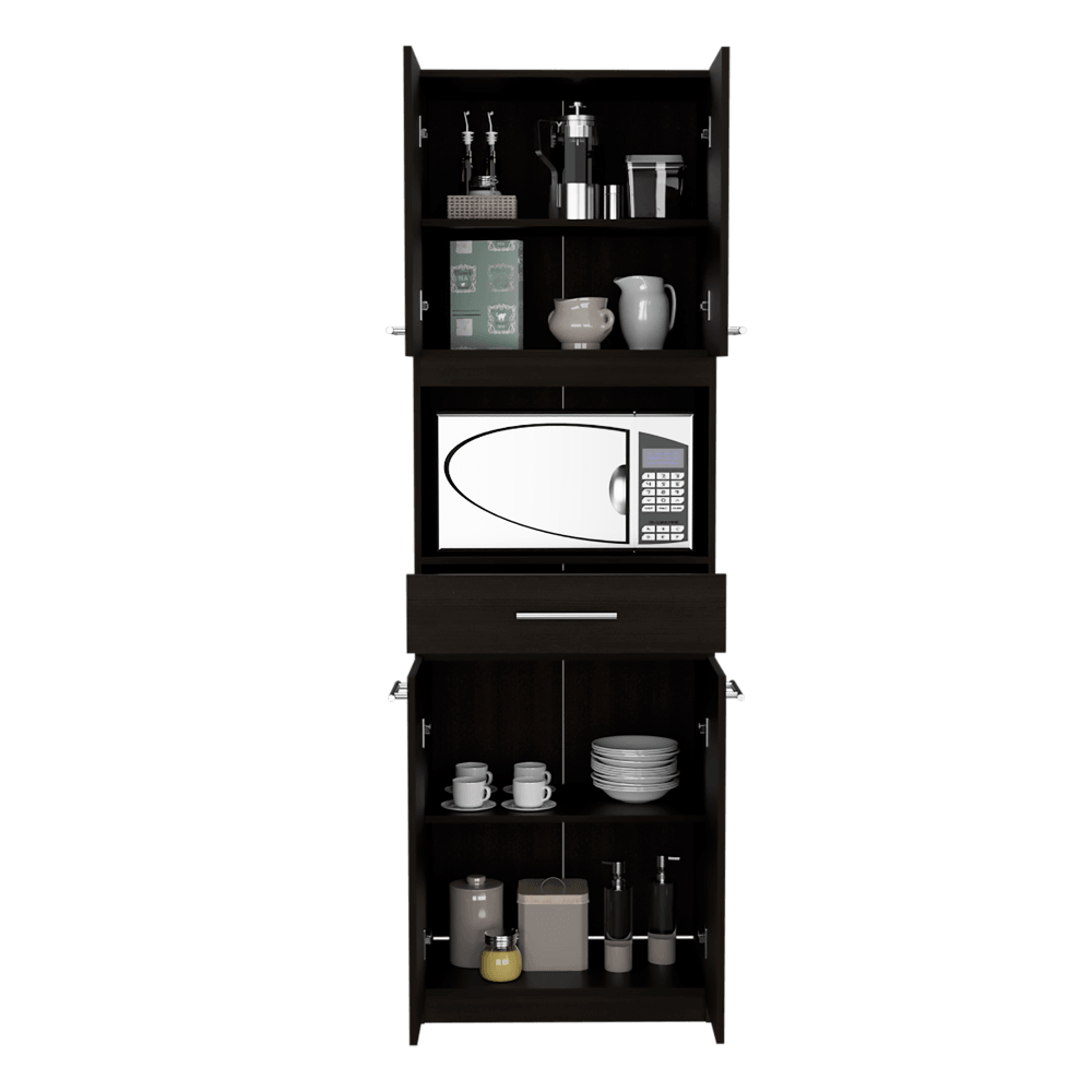 Modulo Microondas Delfi color Wengue Para Cocina.