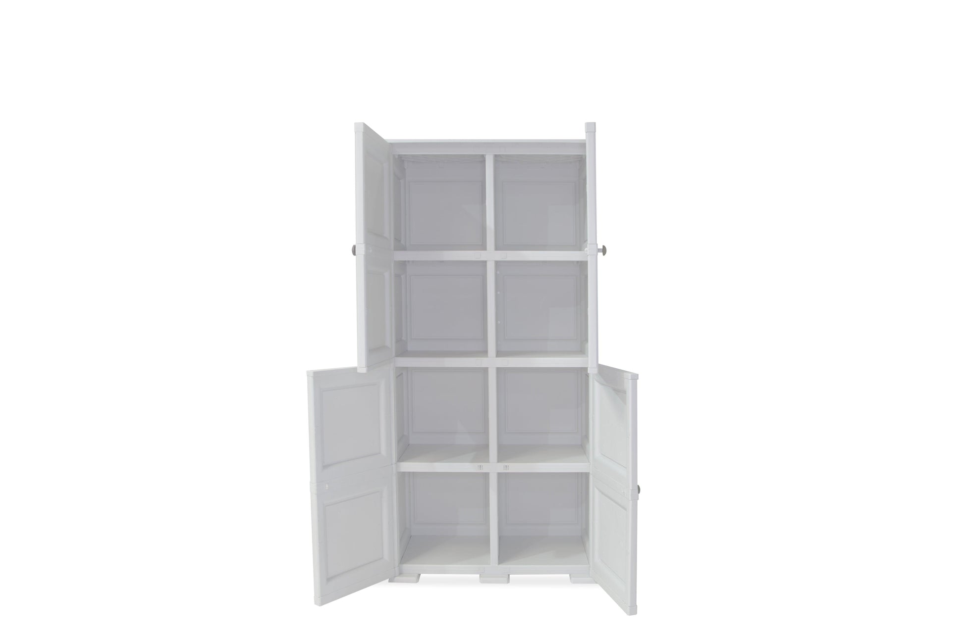 Mueble Organizador Elegance Liso Da Vinci color Blanco Perla para Habitación.