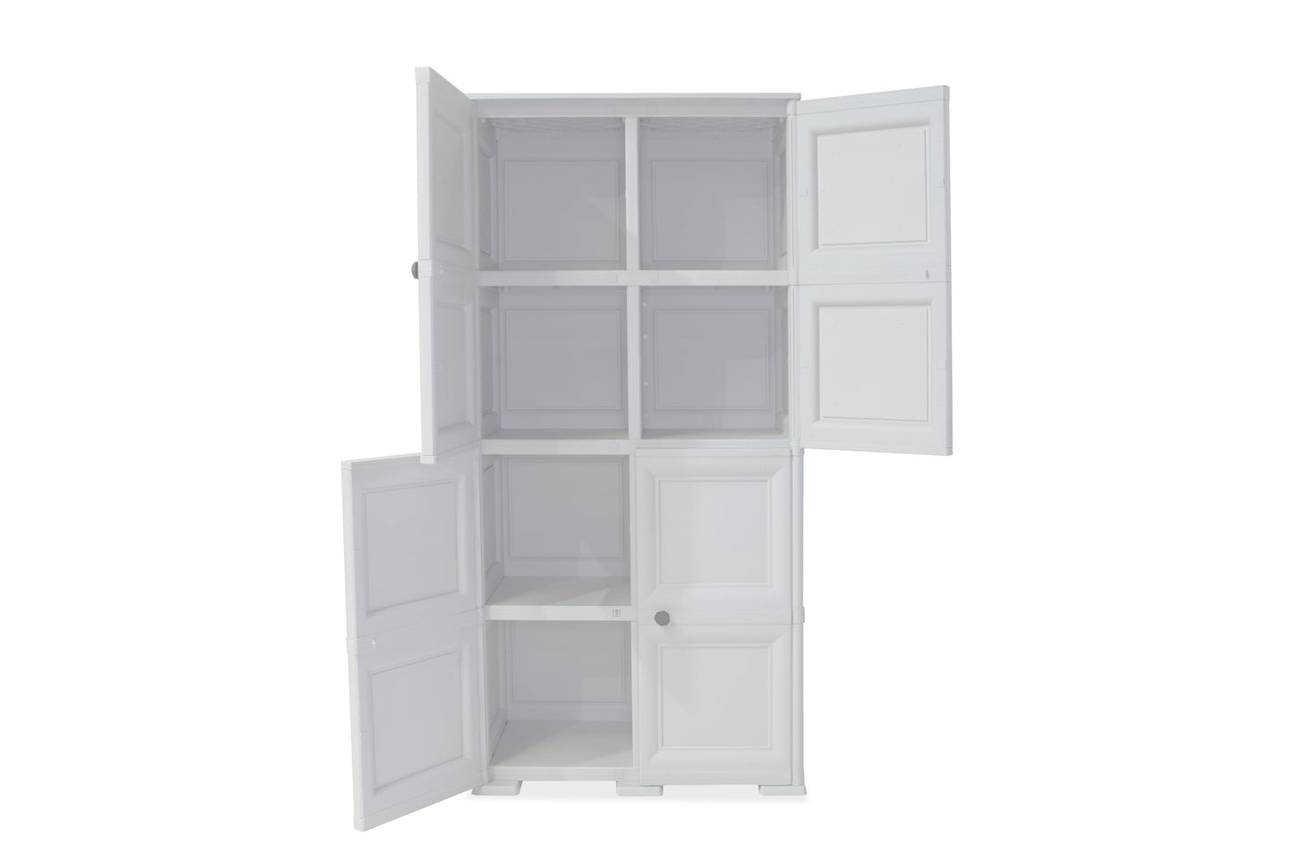 Mueble Organizador Elegance Liso Da Vinci color Blanco Perla para Habitación.