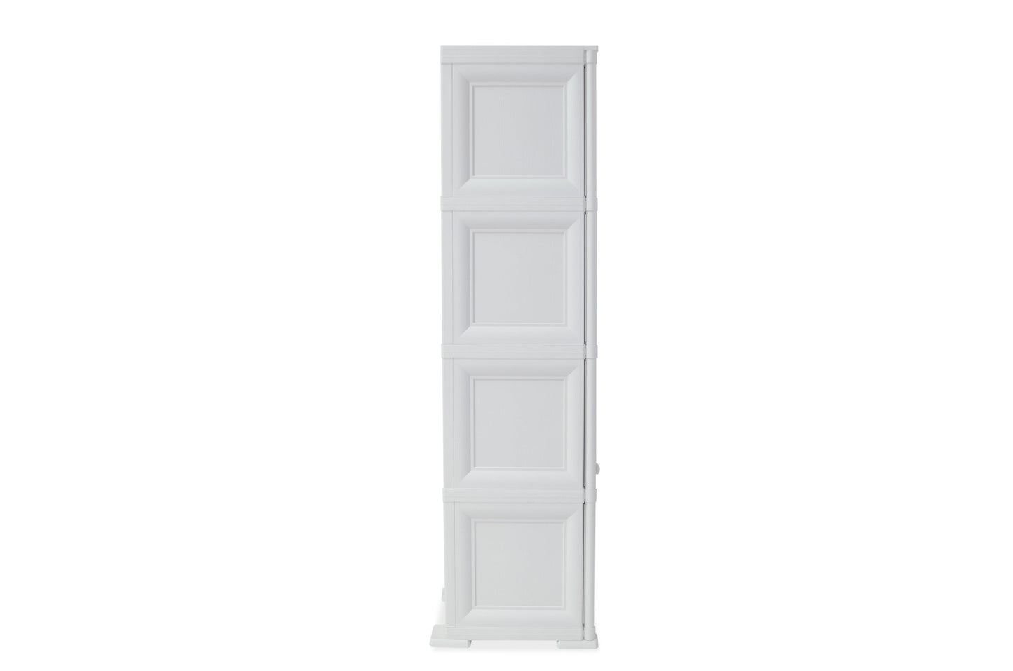 Mueble Organizador Elegance Liso Da Vinci color Blanco Perla para Habitación.