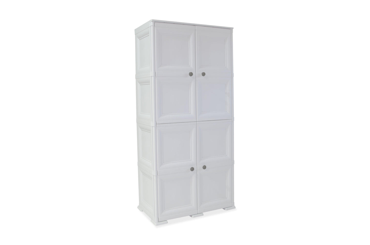 Mueble Organizador Elegance Liso Da Vinci color Blanco Perla para Habitación.