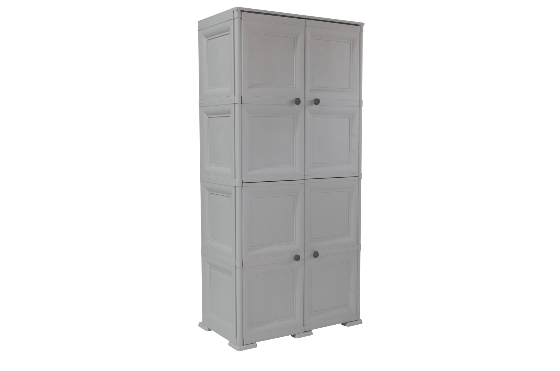 Mueble Organizador Elegance Liso Da Vinci color Gris para Habitación.