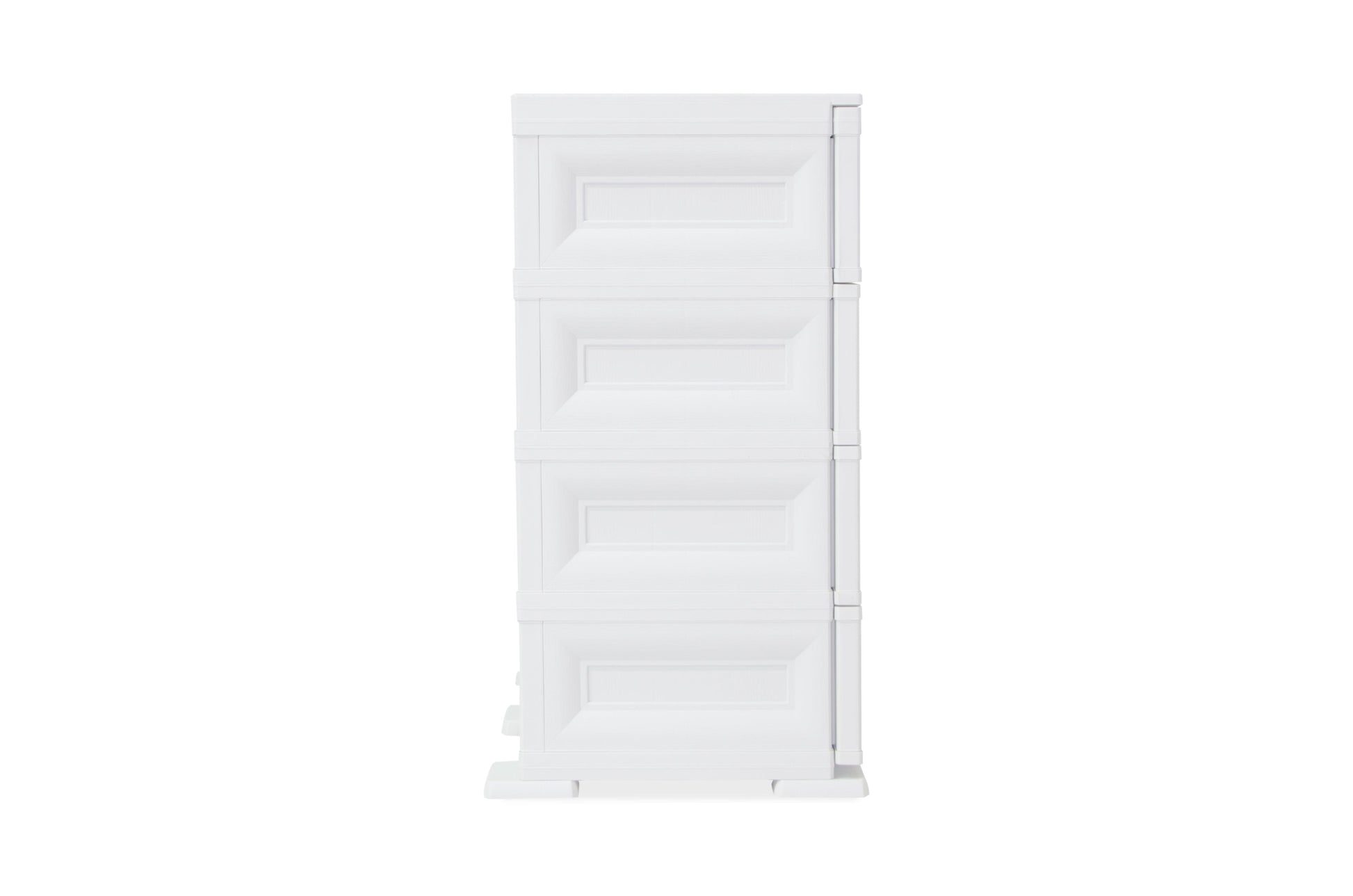 Mueble Organizador Elegance Dali color Blanco Perla para Habitación.