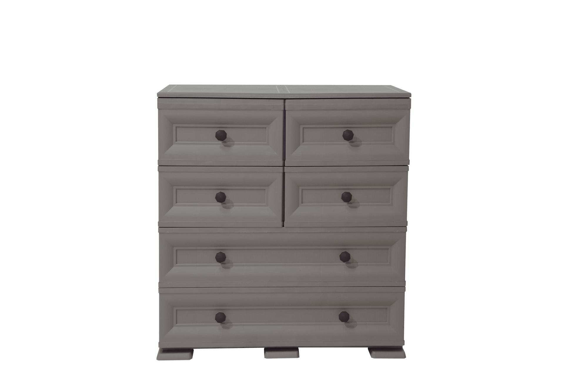 Mueble Organizador Elegance Dali color Cocoa para Habitación.