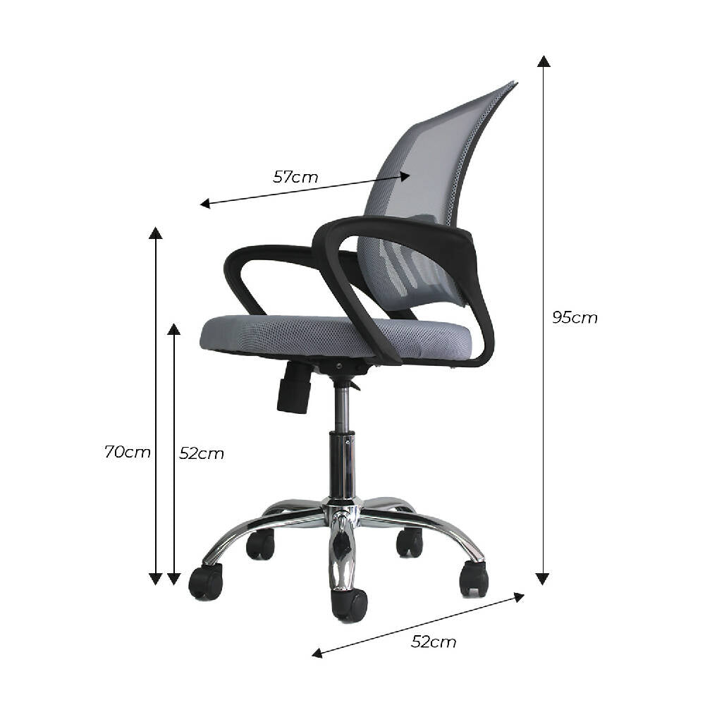 Silla Oficina Tok - 3310 Gris