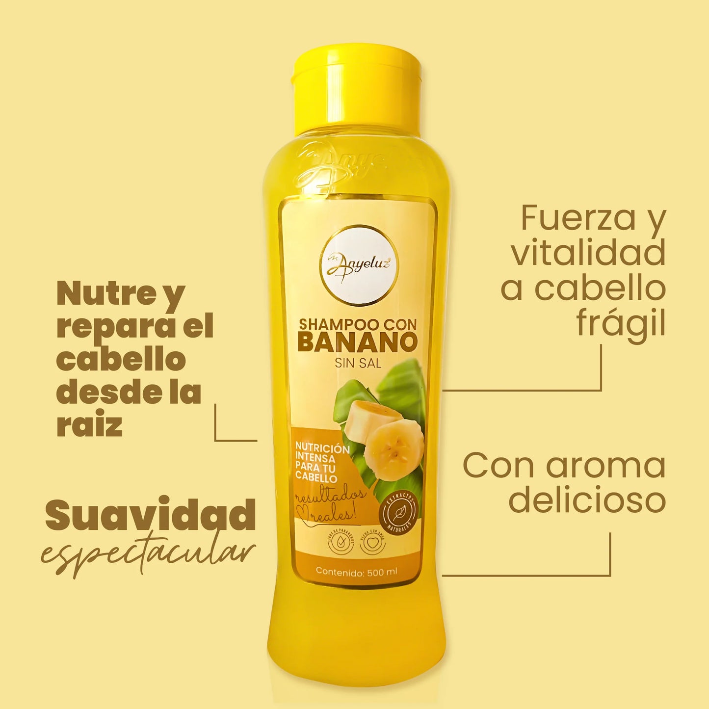 SHAMPOO CON BANANO