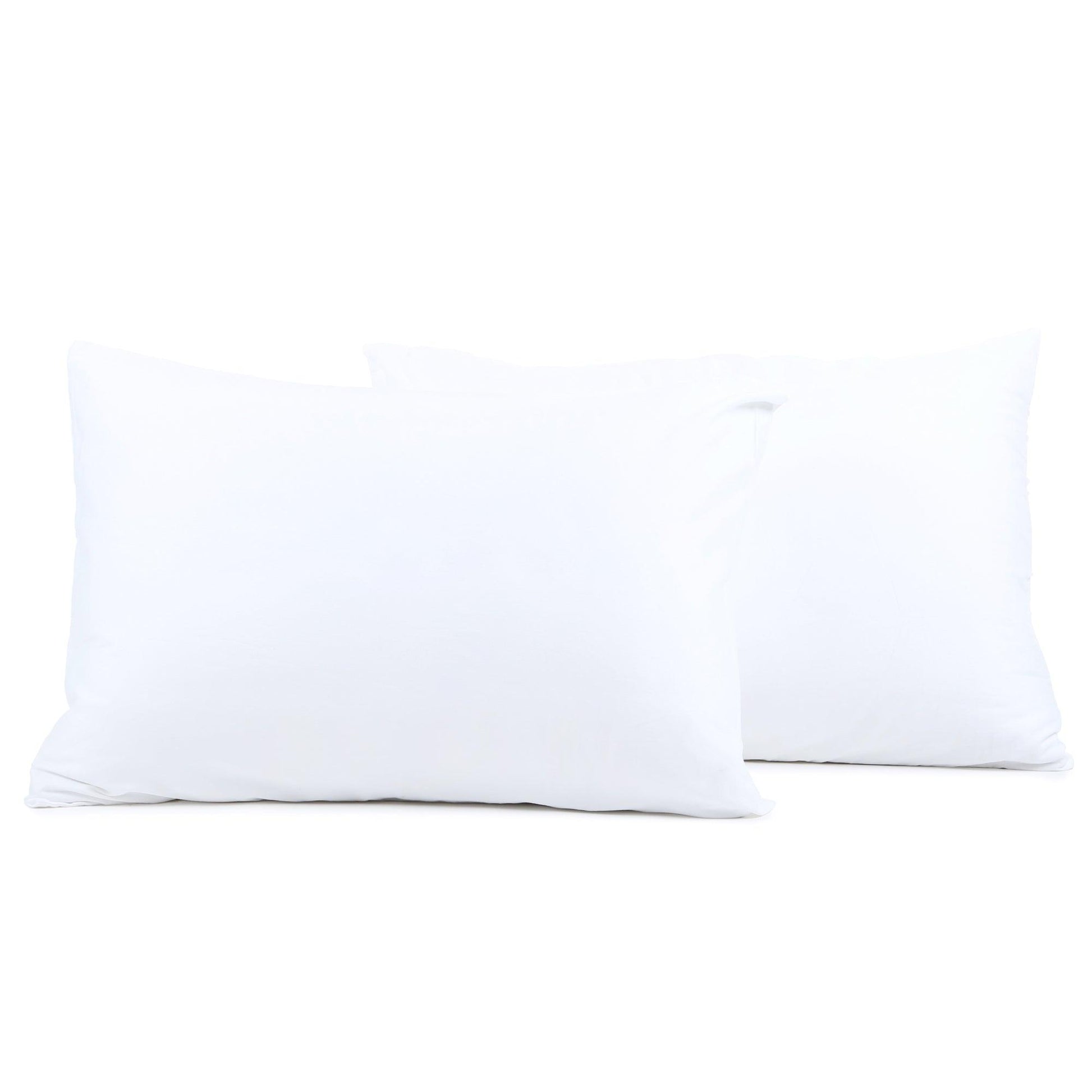 Set 2 Almohadas Tipo Hotelera Funda Blanca 70x50 Tuacol - VIRTUAL MUEBLES