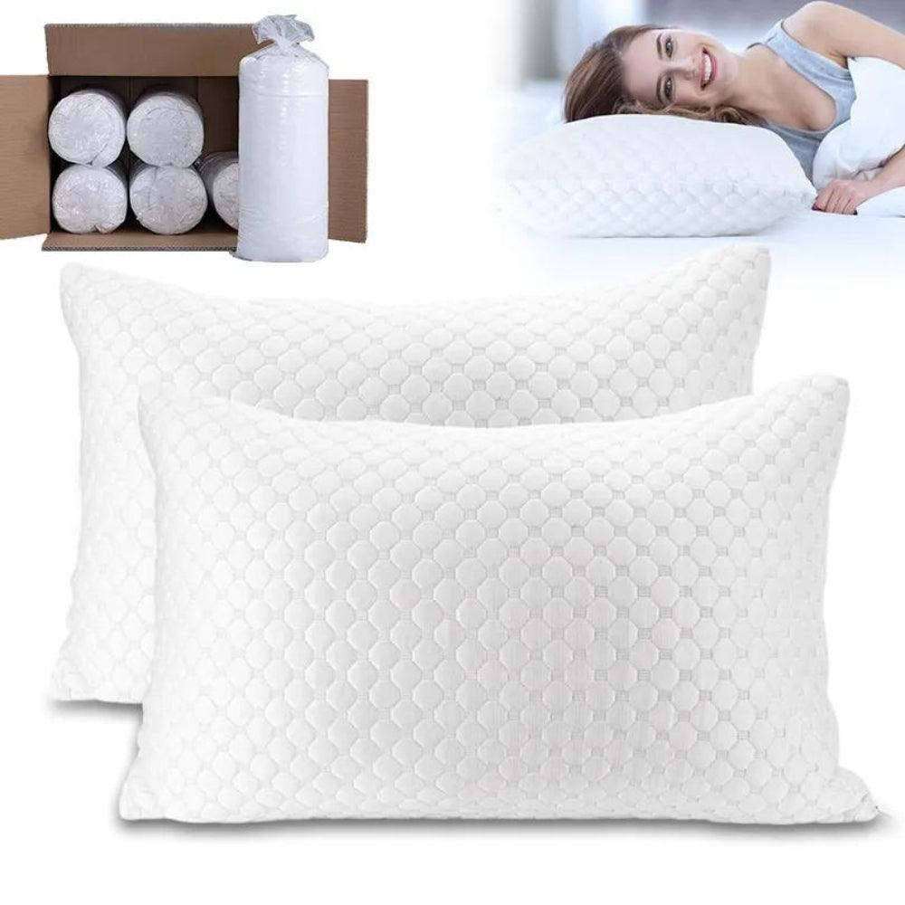 Set 2 Almohadas Premium Alta Gama Acolchadas 70x50 Tuacol - VIRTUAL MUEBLES