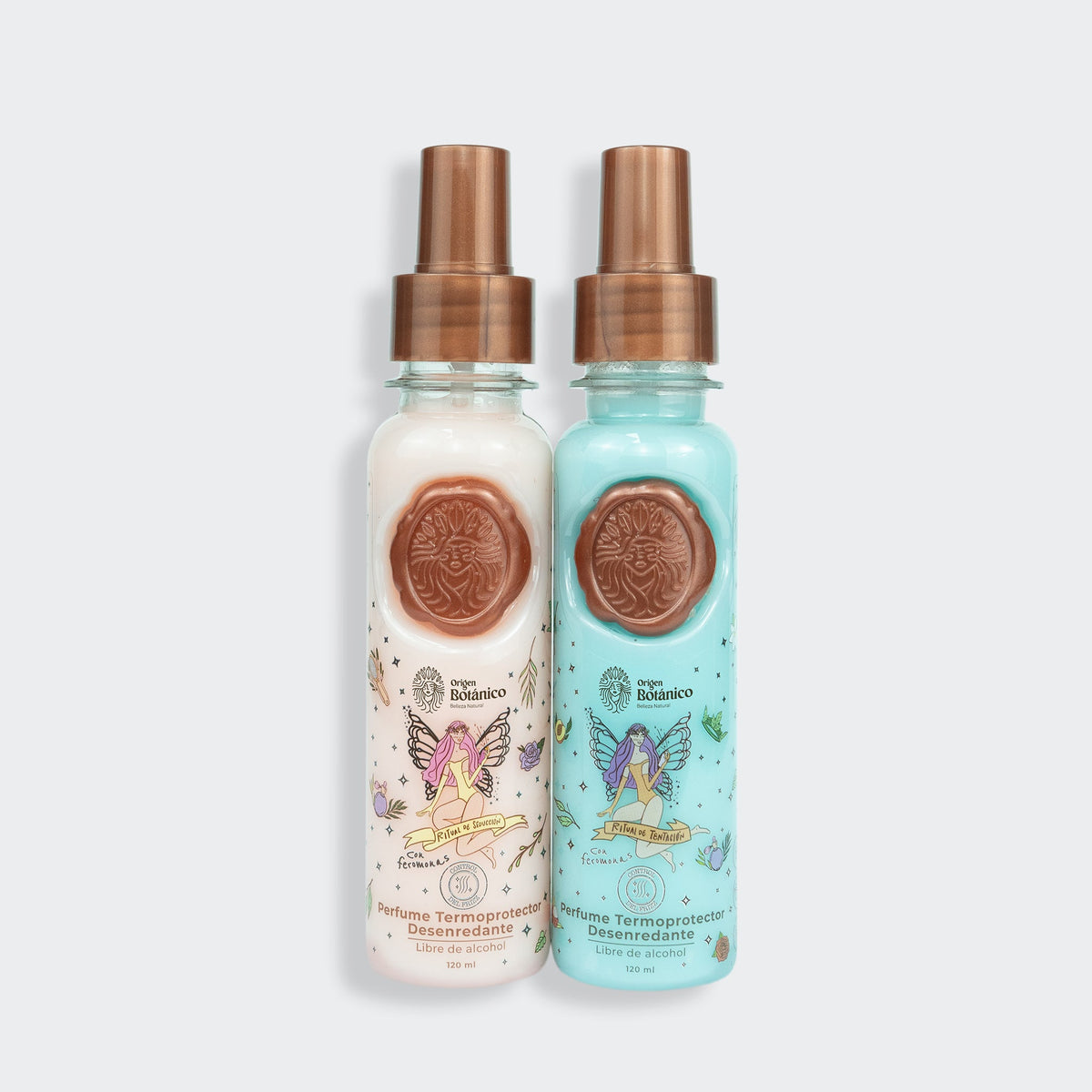 Dúo Perfume Termoprotector 120ml Origen Botánico