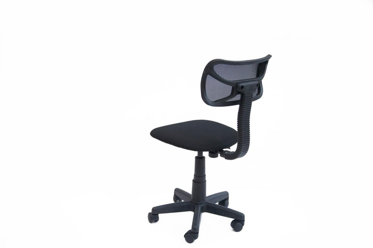 Silla de Escritorio Juvenil Briella color Negro para Oficina.