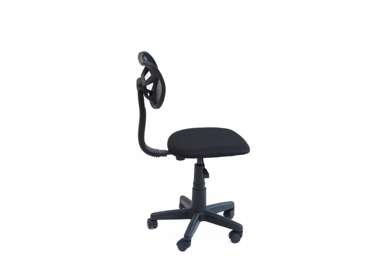 Silla de Escritorio Juvenil Briella color Negro para Oficina.