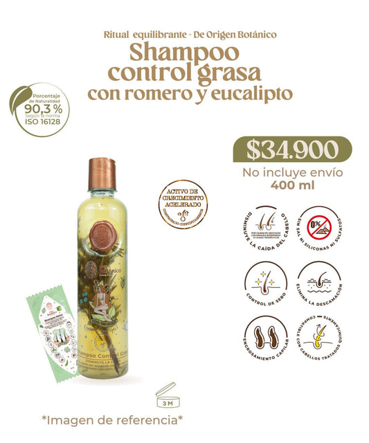 SHAMPOO CONTROL GRASA DE ROMERO
