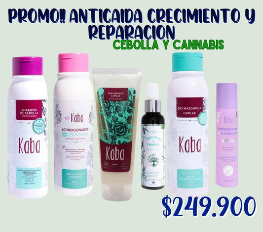 ANTICAIDA CRECIMIENTO Y REPARACION CON CEBOLLA Y CANNABIS